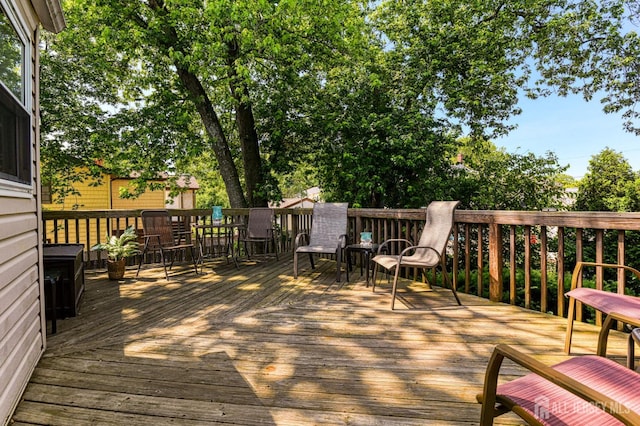 24 Grand Ave, South River, NJ 08882 - view of wooden terrace
