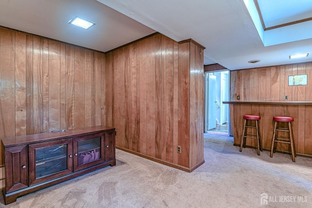 24 Grand Ave, South River, NJ 08882 - indoor dry bar with wood walls and carpet floors