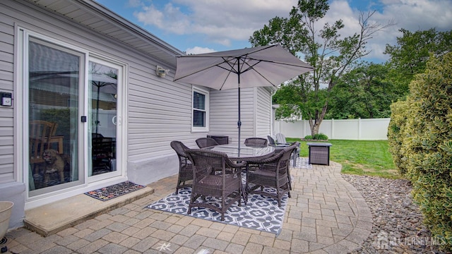 27 Carlton Ave, Monroe, NJ 08831 - view of patio with outdoor dining space