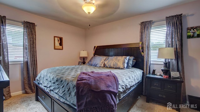 27 Carlton Ave, Monroe, NJ 08831 - bedroom featuring carpet floors, baseboards, and a ceiling fan