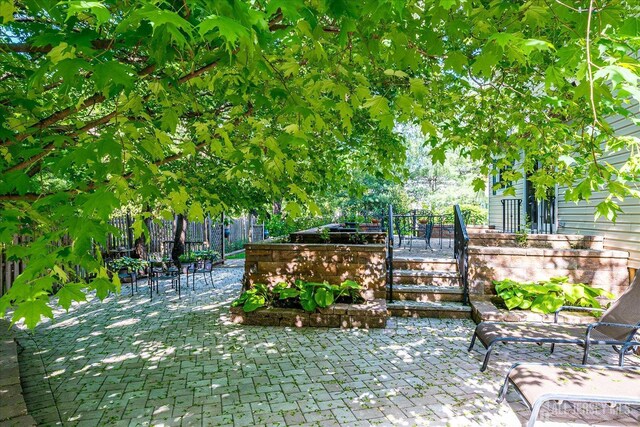 147 Smith St, South Plainfield, NJ 07080 - fenced backyard featuring a patio area