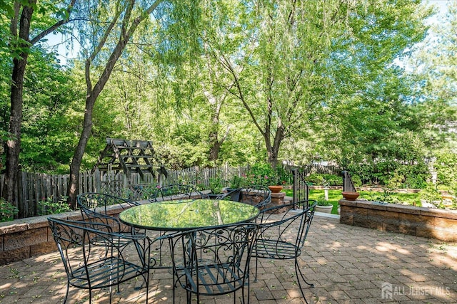 147 Smith St, South Plainfield, NJ 07080 - view of patio / terrace featuring outdoor dining area