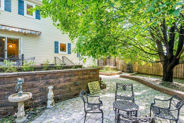 147 Smith St, South Plainfield, NJ 07080 - fenced backyard featuring a patio