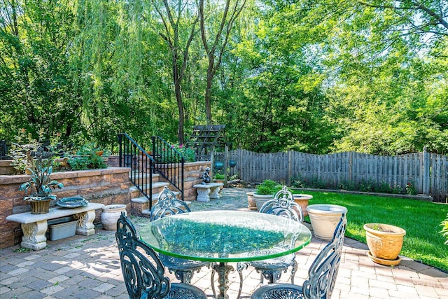 147 Smith St, South Plainfield, NJ 07080 - view of patio / terrace featuring outdoor dining area