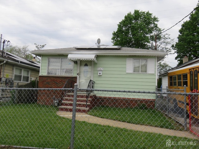 view of bungalow-style house