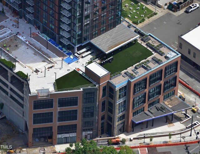 400 W Main St Unit 2502, Durham, NC 27701 - drone / aerial view