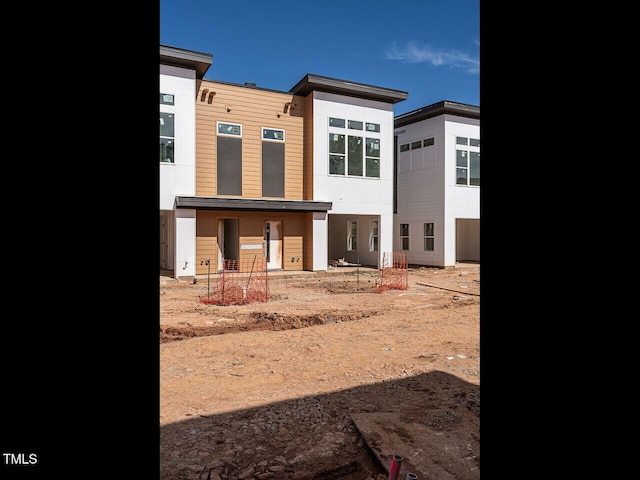 view of rear view of house