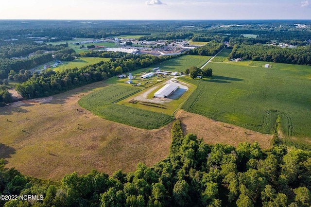 view of aerial view