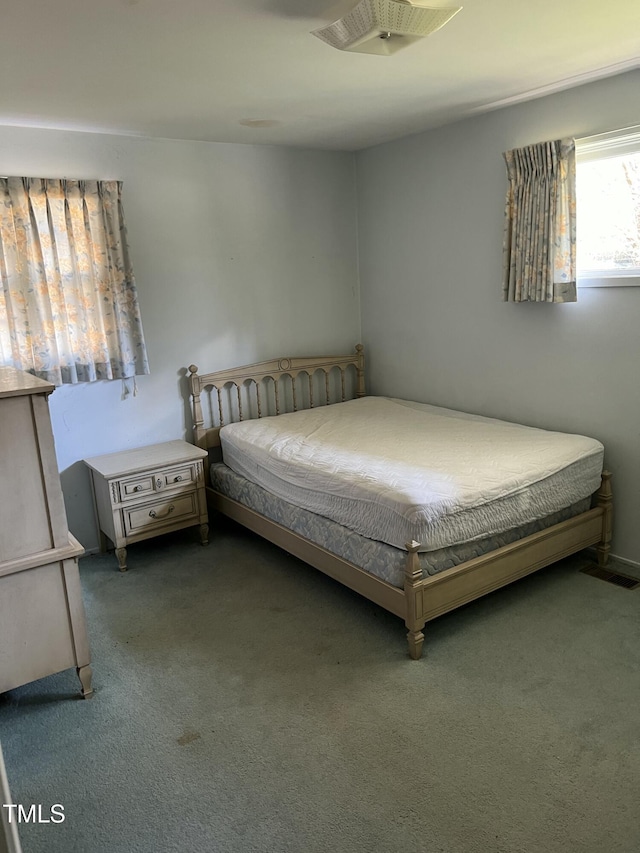 unfurnished bedroom featuring carpet flooring