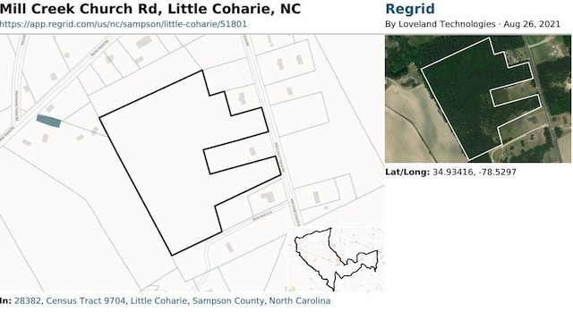 0 Mill Creek Church Rd, Roseboro NC, 28382 land for sale