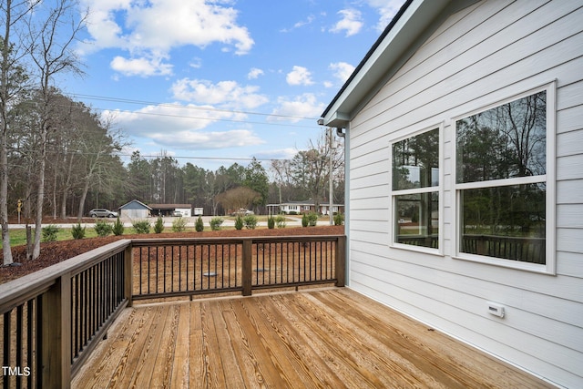 view of deck