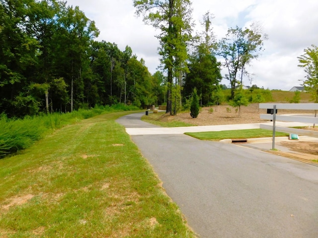 view of road