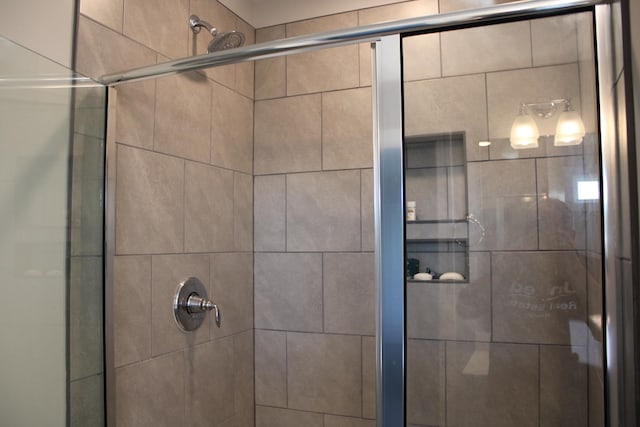 details with walk in shower