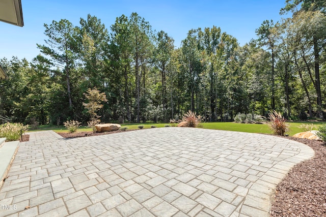 view of patio