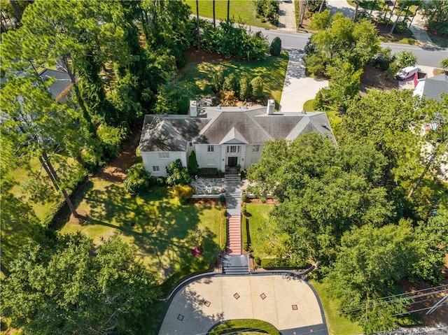 view of birds eye view of property