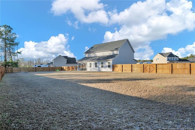 view of rear view of house