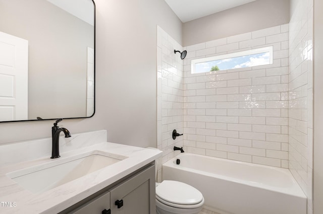 7327 Shawan Rd, Wendell, NC 27591 - full bath featuring vanity, toilet, and shower / bath combination