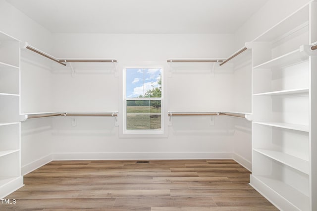 7327 Shawan Rd, Wendell, NC 27591 - spacious closet with light wood finished floors