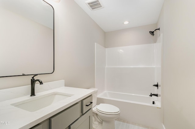 7327 Shawan Rd, Wendell, NC 27591 - full bath with vanity, toilet, and shower / bath combination