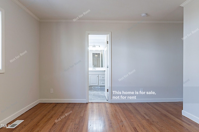 unfurnished room featuring dark wood-type flooring