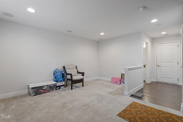 1001 Drayman Pl, Apex, NC 27502 - unfurnished room featuring baseboards, recessed lighting, and carpet floors