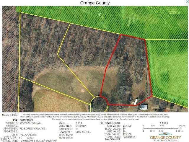 923 Arthur Minnis Rd, Hillsborough NC, 27278 land for sale