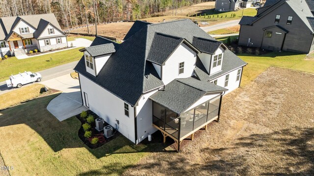 drone / aerial view