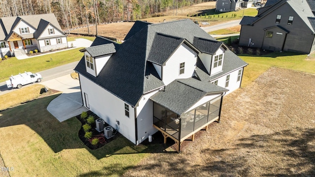 148 Hook Dr Lot 7, Fuquay Varina, NC 27526 - aerial perspective of suburban area