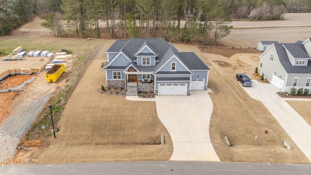 262 Hook Dr Lot 12, Fuquay Varina, NC 27526 - aerial view of property and surrounding area