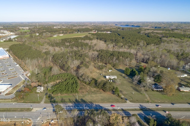 view of aerial view