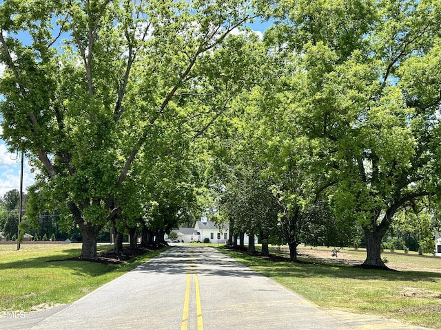 view of road