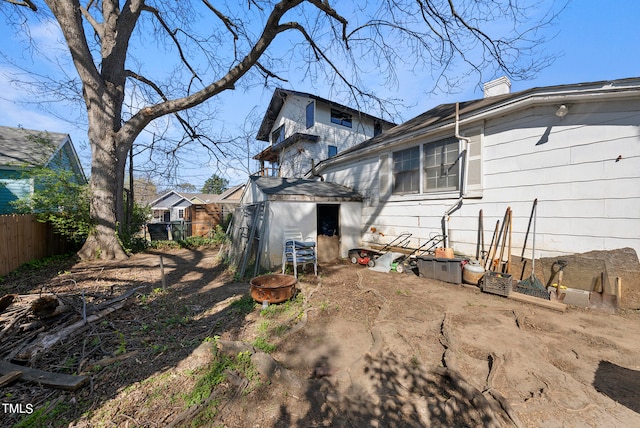 view of rear view of house