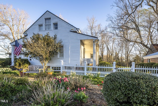 6720 Mebane Oaks Rd, Mebane, NC 27302 - view of side of property featuring fence