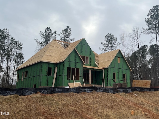 view of rear view of house