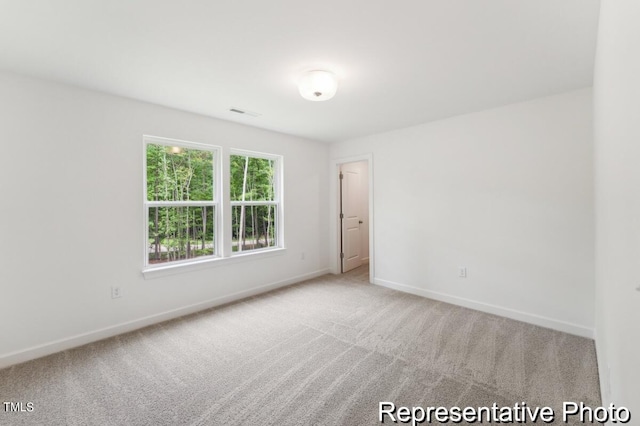 empty room featuring carpet