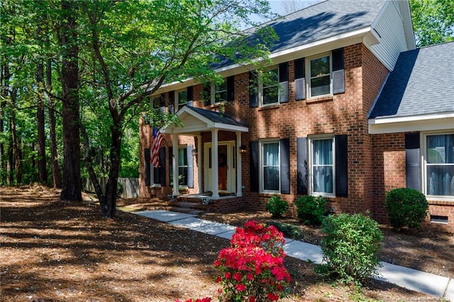 view of colonial house