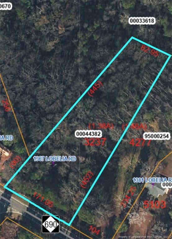 1367 Lobelia Rd, Vass NC, 28394 land for sale