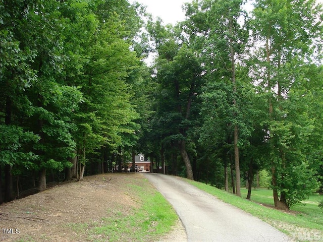 view of road