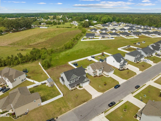 view of aerial view