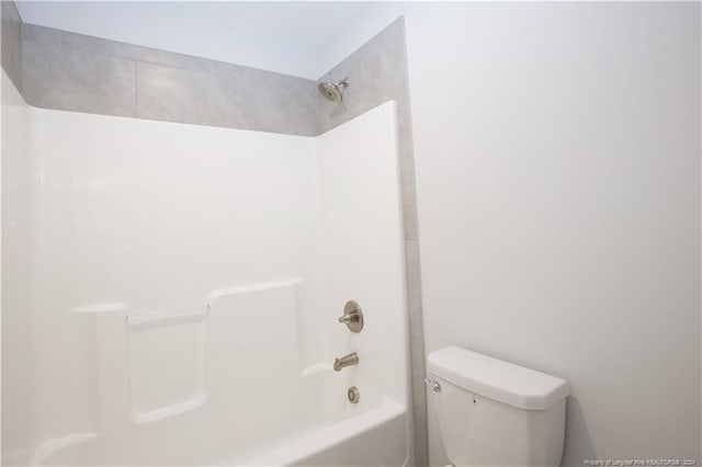 816 Red Hawk Pl, Vass, NC 28394 - bathroom with toilet and washtub / shower combination