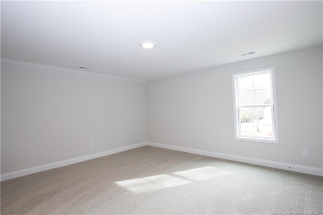 816 Red Hawk Pl, Vass, NC 28394 - spare room with light carpet and baseboards
