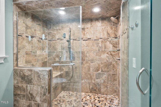 7811 Still Crossing Rd, Chapel Hill, NC 27516 - bathroom with a shower stall