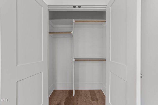 view of closet