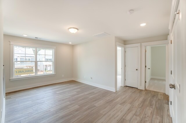 2023 Seneca Dr Lot 32, Raleigh, NC 27604 - empty room featuring light hardwood / wood-style floors