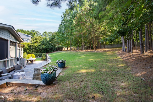 3209 Bryant Falls Ct, Raleigh, NC 27613 - view of yard