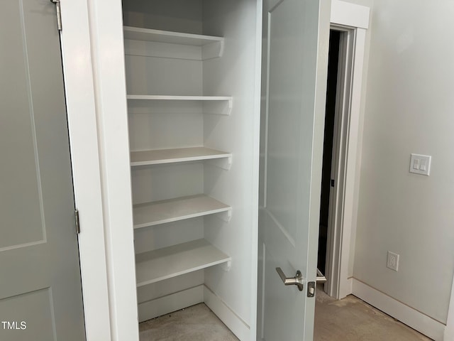 view of closet