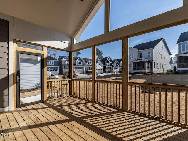1713 Grassy Falls Ln, Wendell, NC 27591 - deck featuring a residential view