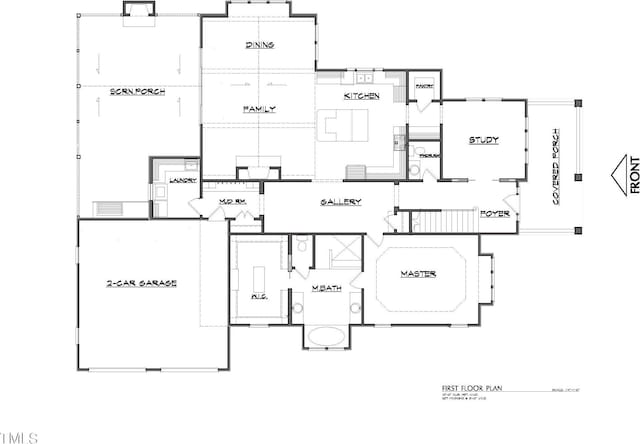 8305 Society Pl, Raleigh, NC 27615 - view of home floor plan