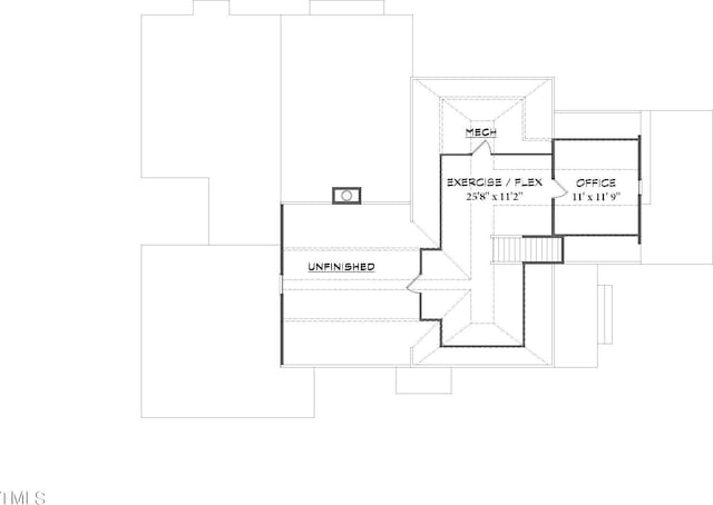 8305 Society Pl, Raleigh, NC 27615 - view of floor plan / room layout