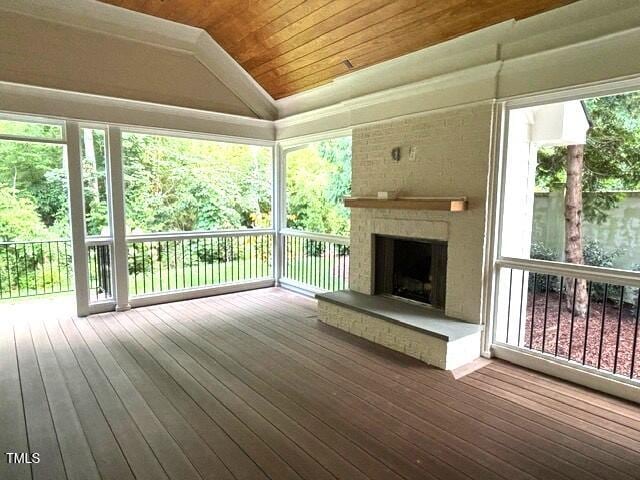 8305 Society Pl, Raleigh, NC 27615 - view of wooden terrace